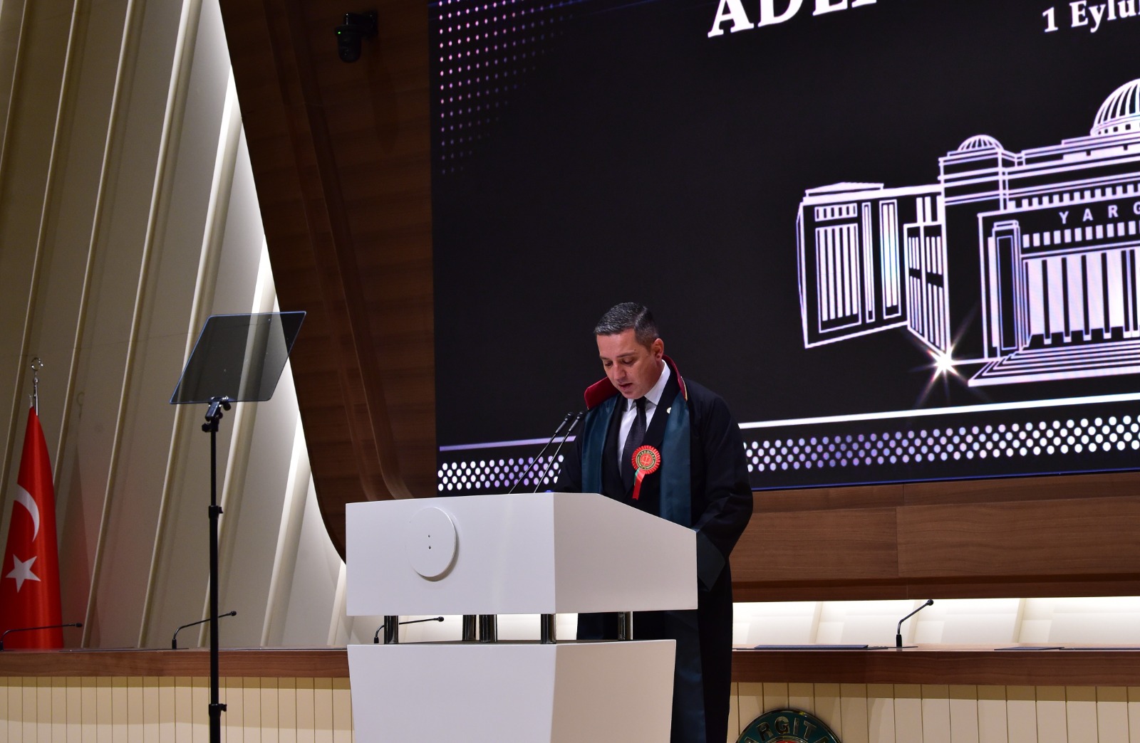 In his censored speech, Turkey’s top lawyer the most important issue